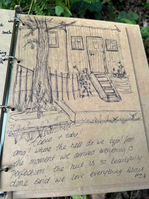 Cornwall Woodland Shepherd'S Hut - Dennis Hut Bodmin Εξωτερικό φωτογραφία